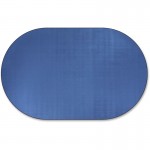 Classic Solid Color 12' Oval Rug AS45BB