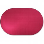 Classic Solid Color 12' Oval Rug AS45CB
