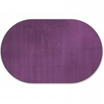 Classic Solid Color 12' Oval Rug AS45PP