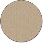 Classic Solid Color 6' Round Rug AS27AL