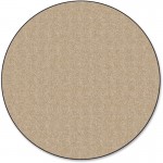 Classic Solid Color 6' Round Rug AS27AL