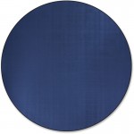 Classic Solid Color 6' Round Rug AS27RB