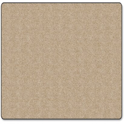 Classic Solid Color 6' Square Rug AS26AL