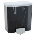 Bobrick ClassicSeries Surface-Mounted Soap Dispenser, 40oz, Black/Gray BOB40