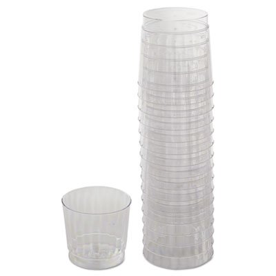 WNA RSCCR91516 Classicware Tumblers, 9 oz, Plastic, Clear, Rocks Glass, 16/Bag, 15 Bag/Carton WNARSCCR91516