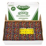 Crayola 528019 Classpack Regular Crayons, Assorted, 13 Caddies, 832/Box CYO528019