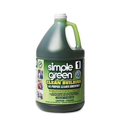 Simple Green Clean Building All-Purpose Cleaner Concentrate, 1gal Bottle SMP11001