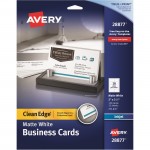 Avery Clean Edge Business Cards - True Print Matte - 2 -Sided Printing 28877