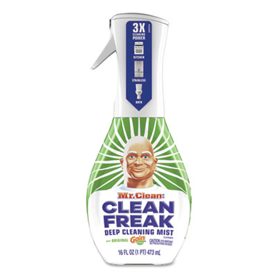 Mr. Clean Clean Freak Deep Cleaning Mist Multi-Surface Spray, Gain Original, 16 oz Spray Bottle, 6/Carton PGC79127