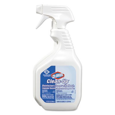 Clorox Clean-Up Disinfectant Cleaner with Bleach, 32oz Smart Tube Spray CLO35417EA