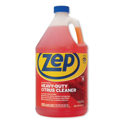 Zep Commercial ZUCIT128 Cleaner and Degreaser, 1 gal Bottle, 4/Carton ZPEZUCIT128CT