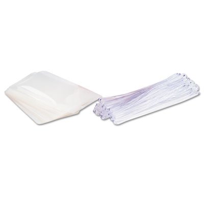 UNV84660 Clear Laminating Pouches, Luggage Tag Style, 5 mil, 2 1/2 x 4 1/4, 25/Pack UNV84660