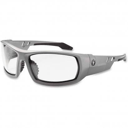 Ergodyne Clear Lens/Gray Frame Safety Glasses 50100