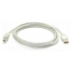 StarTech Clear USB 2.0 Cable USBFAB6T