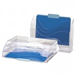 Clear Wave 2-way Desktop Organizer 22904