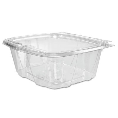 DCC CH32DEF ClearPac Container Lid Combo-Packs, 6.4 x 2.6 x 7.1, 32 oz, Clear, 200/Carton