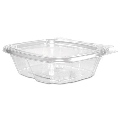 DCC CH8DEF ClearPac Container Lid Combo-Packs, 4.9 x 1.4 x 5.5, 8 oz, Clear, 200/Carton