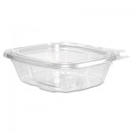 DCC CH8DEF ClearPac Container Lid Combo-Packs, 4.9 x 1.4 x 5.5, 8 oz, Clear, 200/Carton