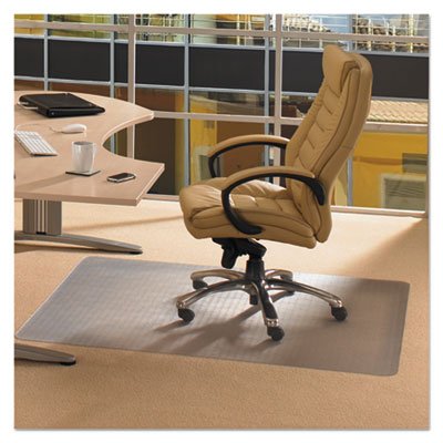 Floortex Cleartex Advantagemat Phthalate Free PVC Chair Mat for Low Pile Carpet, 60 x 48 FLRPF1115225EV