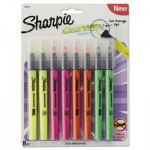 Sharpie Clearview Pen-Style Highlighter, Chisel Tip, Assorted Colors, 8/Pack SAN1966798