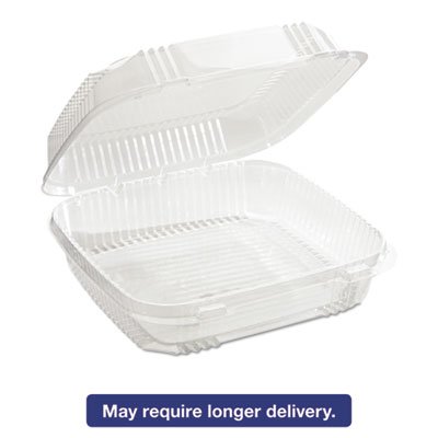 PAC YCI81120 ClearView SmartLock Containers, 49oz, 8 13/64 x 8 11/32 x 2 29/32, 200/Carton PCTYCI81120