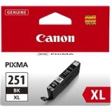 Canon CLI251 BK XL CLI-251 Black XL Ink Tank for PIXMA iP7220, MG5420, MG6320 Printers 6448B001