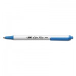 BIC Clic Stic Ballpoint Retractable Pen, Blue Ink, 1mm, Medium, Dozen BICCSM11BE