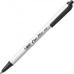 BIC Clic Stic Retractable Ballpoint Pens CSM241BLK
