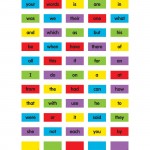 Teacher Created Resources Cling Thingies Sight Words 77877