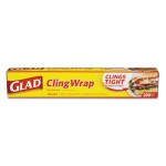 Cling Wrap Plastic Wrap, 200 Square Foot Roll, Clear CLO00020CT