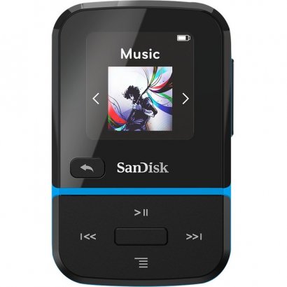 SanDisk Clip Sport Go 16GB Flash MP3 Player SDMX30-016G-G46B