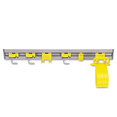 199300 Closet Organizer/Tool Holder, 34" Width, Gray RCP199300GY