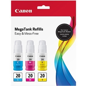 Canon CMY Ink Bottle Value Pack 3394C003