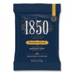 1850 Coffee Fraction Packs, Pioneer Blend, Medium Roast, 2.5 oz Pack, 24 Packs/Carton FOL21511