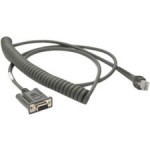 Zebra Coiled RS232 Serial Cable CBA-R37-C09ZBR
