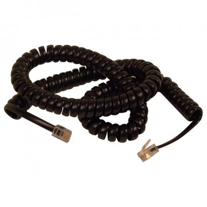 Belkin Coiled Telephone Handset Cable F8V101-25-BK