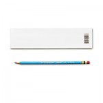 Prismacolor Col-Erase Pencil w/Eraser, Non-Photo Blue Lead/Barrel, Dozen SAN20028