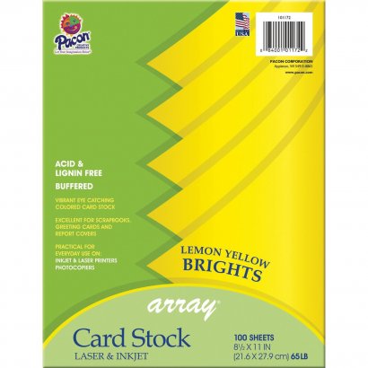 Pacon Color Brights Card Stock P101172