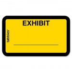 Color-coded Exhibit Labels 58090