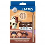 LYRA Color Giants Skin Tone Colored Pencils 3931124