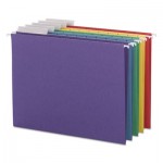 Smead Color Hanging Folders with 1/3 Cut Tabs, Letter Size, 1/3-Cut Tab, Assorted, 25/Box SMD64020