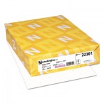 Astrobrights Color Paper, 24 lb, 8.5 x 11, Stardust White, 500 Sheets/Ream WAU22301