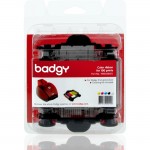 Badgy Color YMCKO Ribbon For 100 Prints VBDG204EU