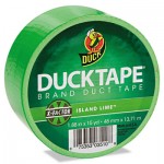 Duck 868089 Colored Duct Tape, 9 mil, 1.88" x 15 yds, 3" Core, Neon Green DUC1265018