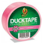 Duck 868088 Colored Duct Tape, 9 mil, 1.88" x 15 yds, 3" Core, Neon Pink DUC1265016