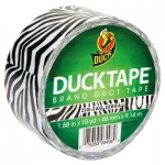 Colored Duct Tape, 9 mil, 1.88" x 10 yds, 3" Core, Zebra DUC1398132