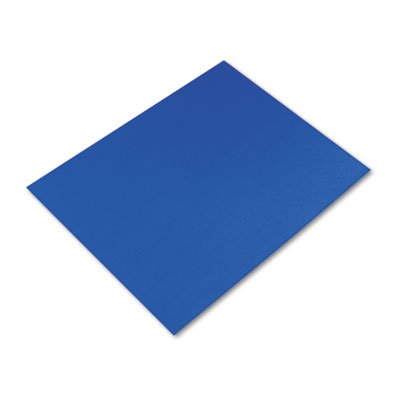 Pacon Colored Four-Ply Poster Board, 28 x 22, Dark Blue, 25/Carton PAC54651