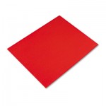 Pacon Colored Four-Ply Poster Board, 28 x 22, Red, 25/Carton PAC54751