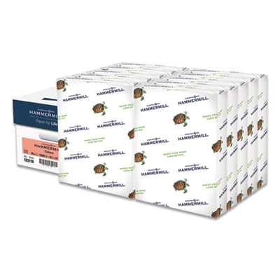 Hammermill 103119 Colors Print Paper, 20lb, 8.5 x 11, Salmon, 500 Sheets/Ream, 10 Reams/Carton HAM103119CT