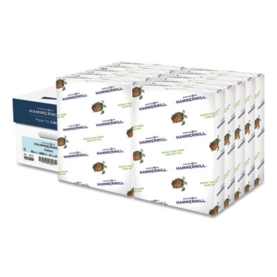 Hammermill 103309 Colors Print Paper, 20lb, 8.5 x 11, Blue, 500 Sheets/Ream, 10 Reams/Carton HAM103309CT